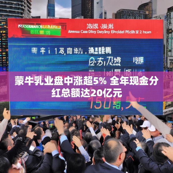 蒙牛乳业盘中涨超5% 全年现金分红总额达20亿元