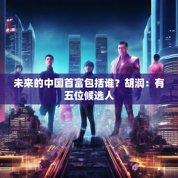 未来的中国首富包括谁？胡润：有五位候选人