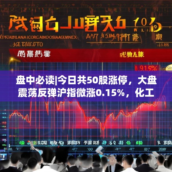 盘中必读|今日共50股涨停，大盘震荡反弹沪指微涨0.15%，化工板块持续大涨