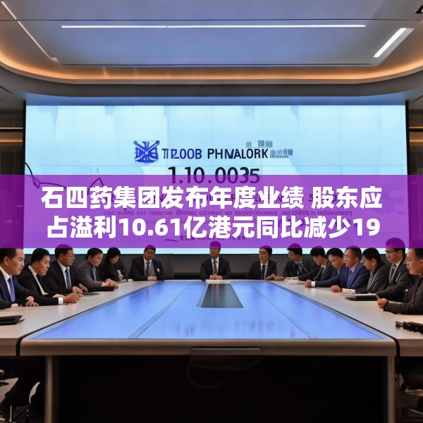 石四药集团发布年度业绩 股东应占溢利10.61亿港元同比减少19.53%