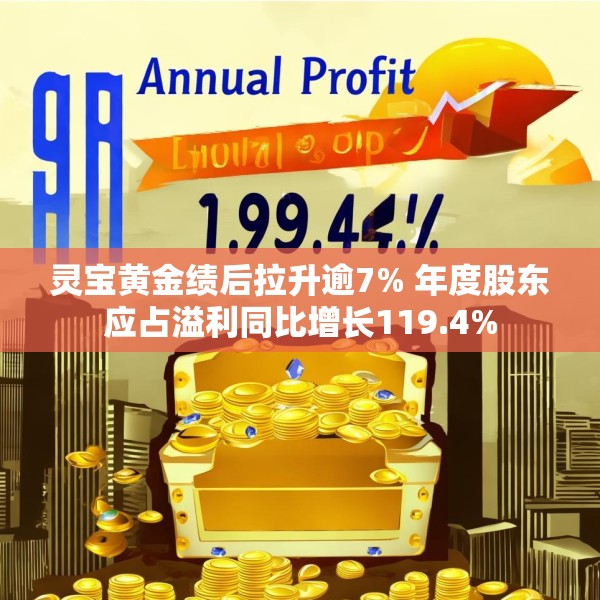 灵宝黄金绩后拉升逾7% 年度股东应占溢利同比增长119.4%