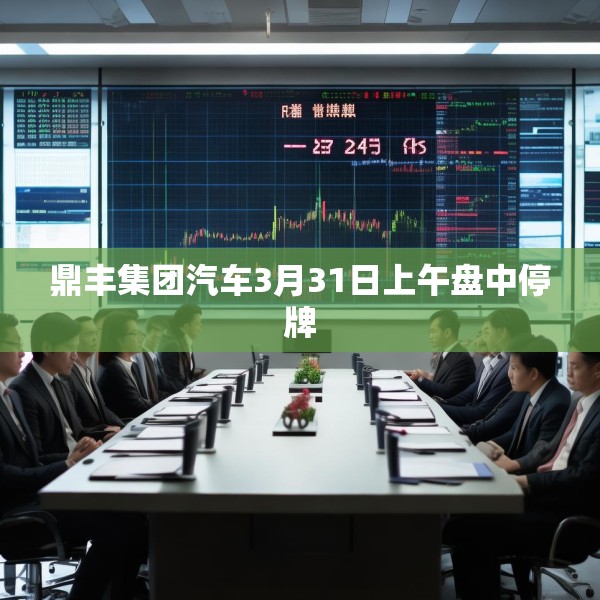 鼎丰集团汽车3月31日上午盘中停牌