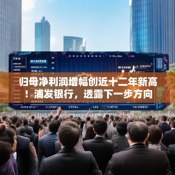 归母净利润增幅创近十二年新高！浦发银行，透露下一步方向