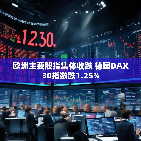 欧洲主要股指集体收跌 德国DAX30指数跌1.25%