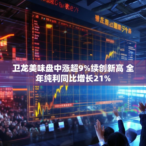 卫龙美味盘中涨超9%续创新高 全年纯利同比增长21%