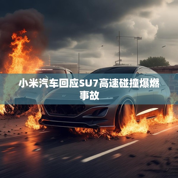 小米汽车回应SU7高速碰撞爆燃事故