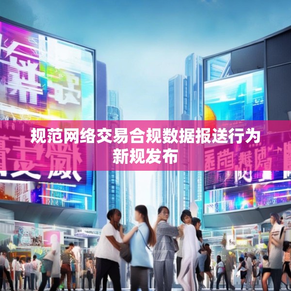 规范网络交易合规数据报送行为新规发布