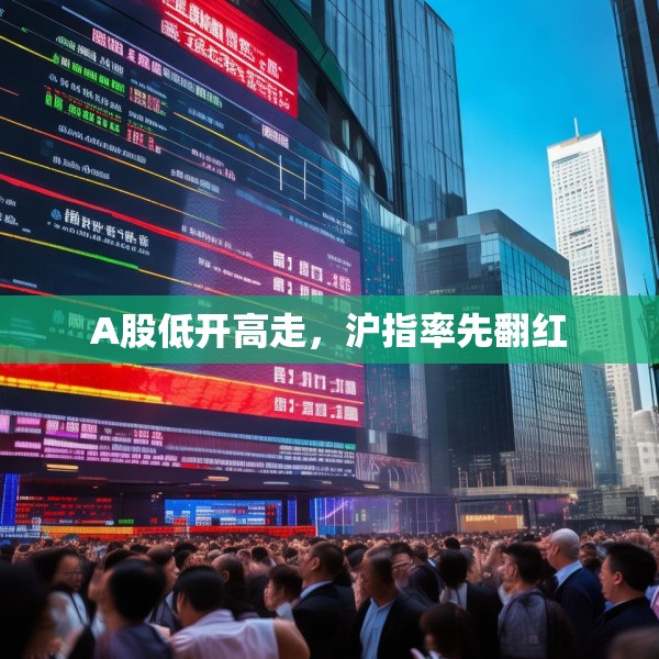 A股低开高走，沪指率先翻红