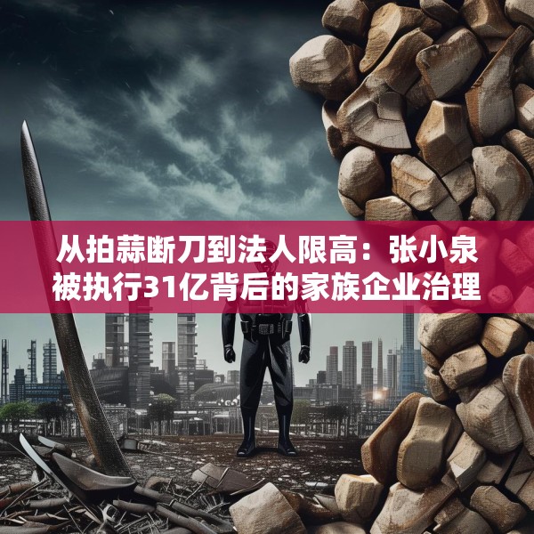 从拍蒜断刀到法人限高：张小泉被执行31亿背后的家族企业治理黑洞
