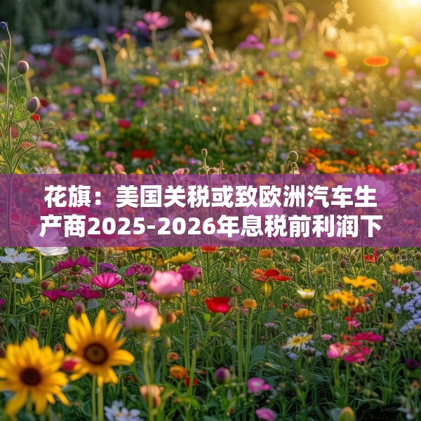 花旗：美国关税或致欧洲汽车生产商2025-2026年息税前利润下降16%