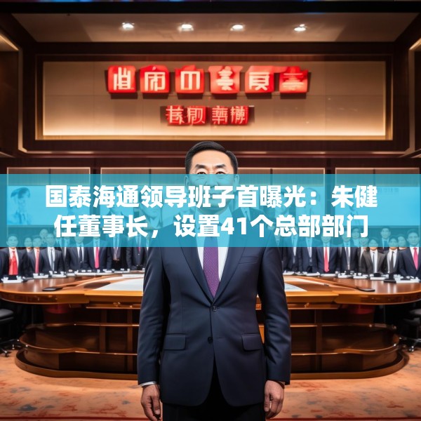 国泰海通领导班子首曝光：朱健任董事长，设置41个总部部门