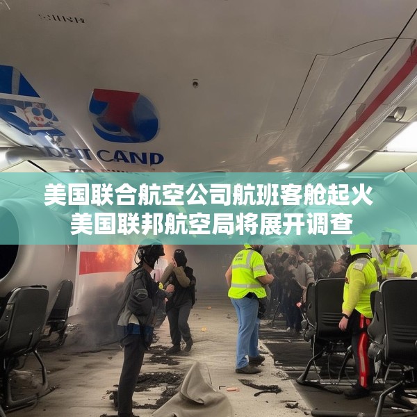 美国联合航空公司航班客舱起火 美国联邦航空局将展开调查