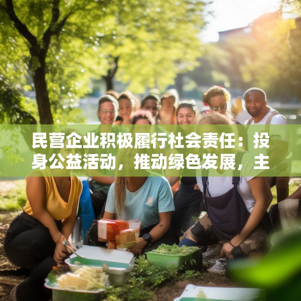 民营企业积极履行社会责任：投身公益活动，推动绿色发展，主动回报社会