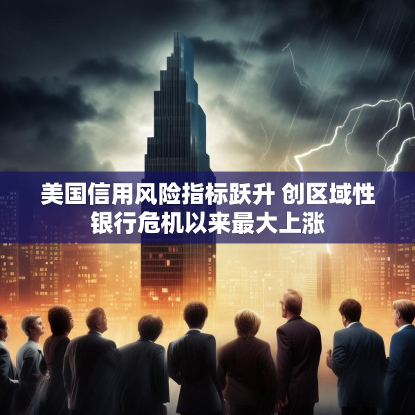 美国信用风险指标跃升 创区域性银行危机以来最大上涨