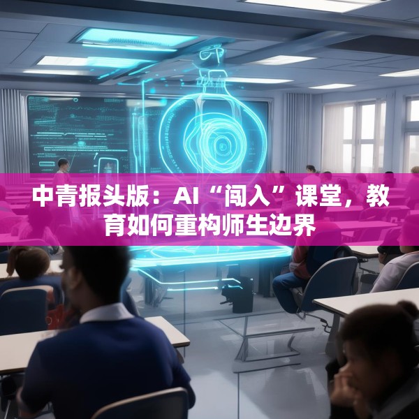 中青报头版：AI“闯入”课堂，教育如何重构师生边界