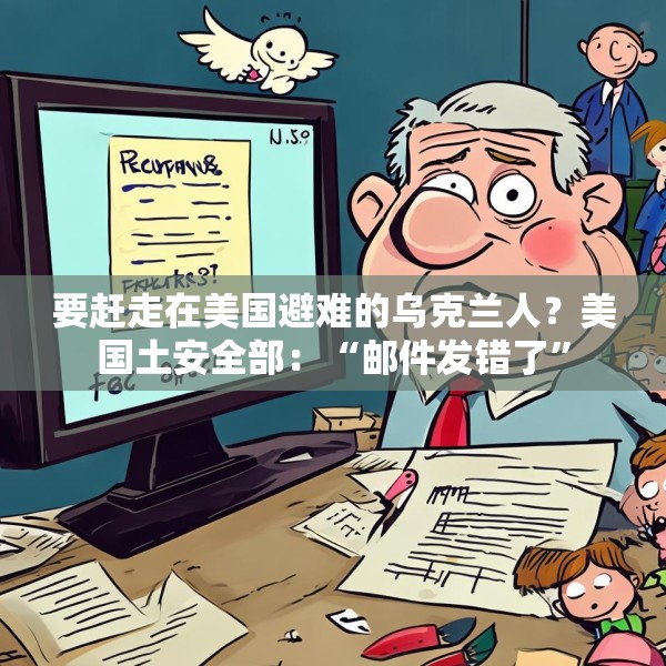 要赶走在美国避难的乌克兰人？美国土安全部：“邮件发错了”