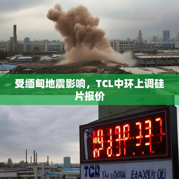 受缅甸地震影响，TCL中环上调硅片报价