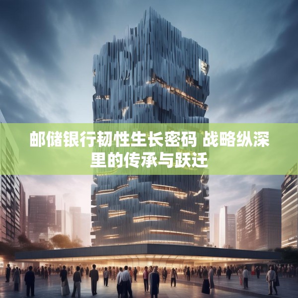 邮储银行韧性生长密码 战略纵深里的传承与跃迁