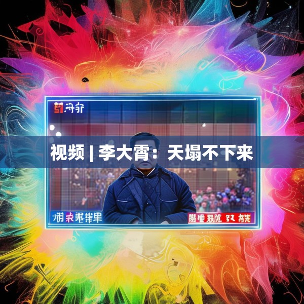 视频 | 李大霄：天塌不下来