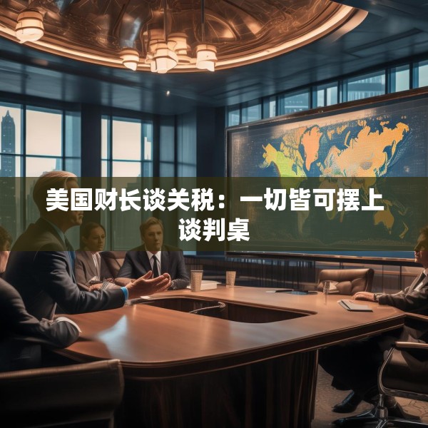 美国财长谈关税：一切皆可摆上谈判桌