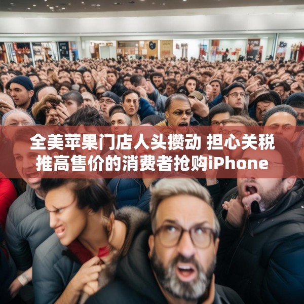全美苹果门店人头攒动 担心关税推高售价的消费者抢购iPhone
