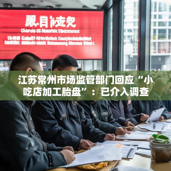 江苏常州市场监管部门回应“小吃店加工胎盘”：已介入调查