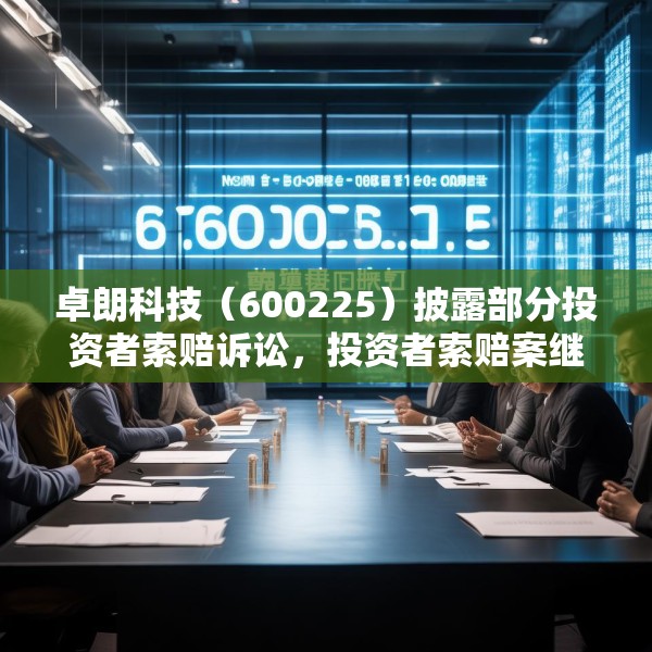 卓朗科技（600225）披露部分投资者索赔诉讼，投资者索赔案继续推进