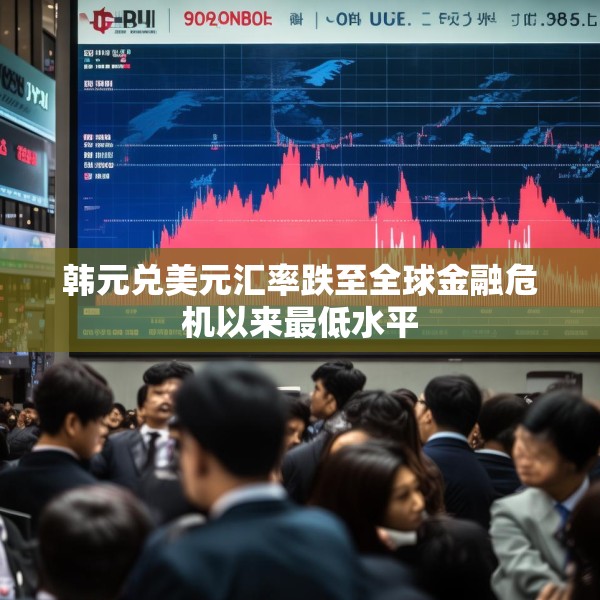 韩元兑美元汇率跌至全球金融危机以来最低水平