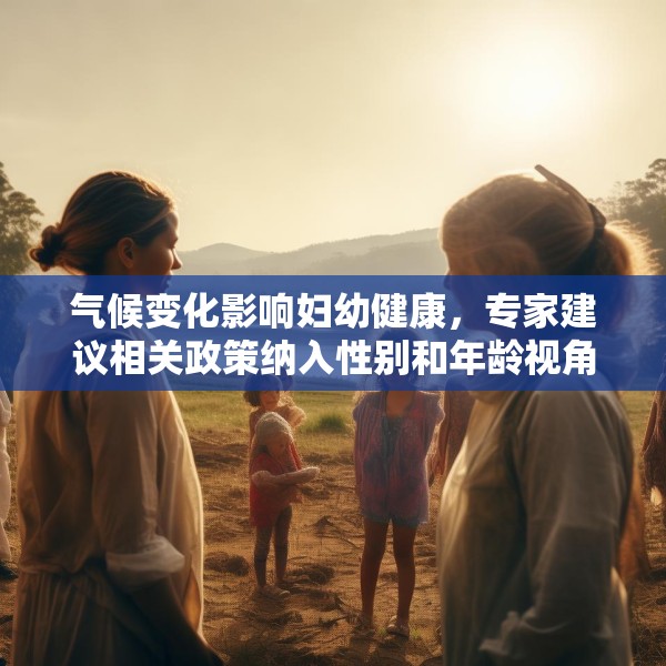 气候变化影响妇幼健康，专家建议相关政策纳入性别和年龄视角