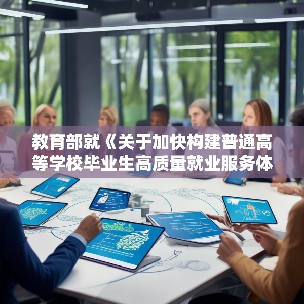 教育部就《关于加快构建普通高等学校毕业生高质量就业服务体系的意见》答问