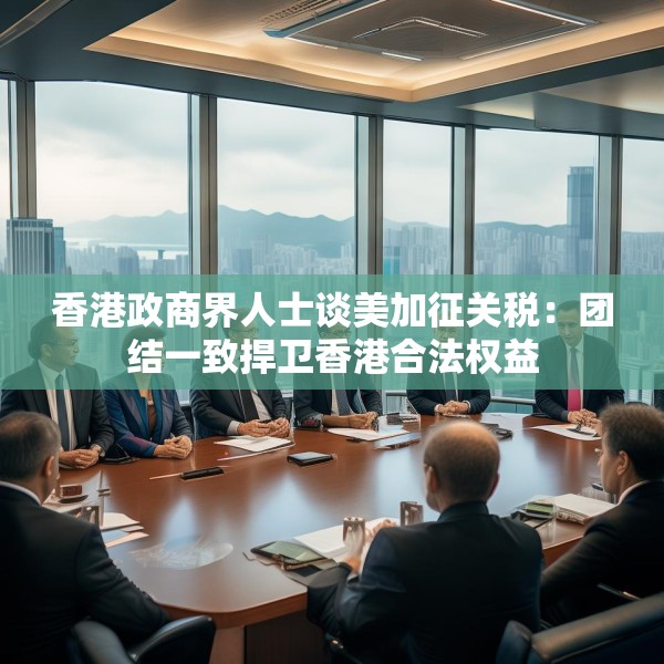 香港政商界人士谈美加征关税：团结一致捍卫香港合法权益