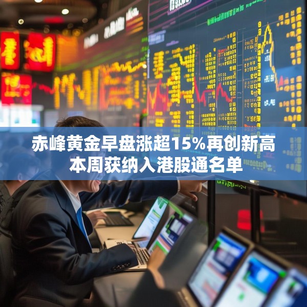 赤峰黄金早盘涨超15%再创新高 本周获纳入港股通名单