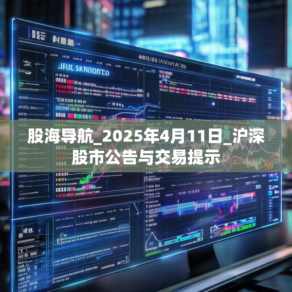 股海导航_2025年4月11日_沪深股市公告与交易提示