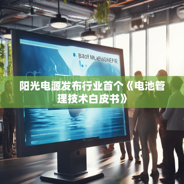 阳光电源发布行业首个《电池管理技术白皮书》