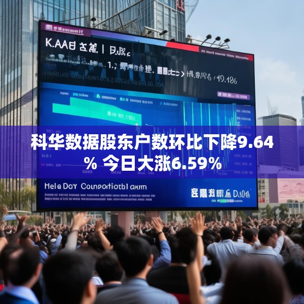 科华数据股东户数环比下降9.64% 今日大涨6.59%