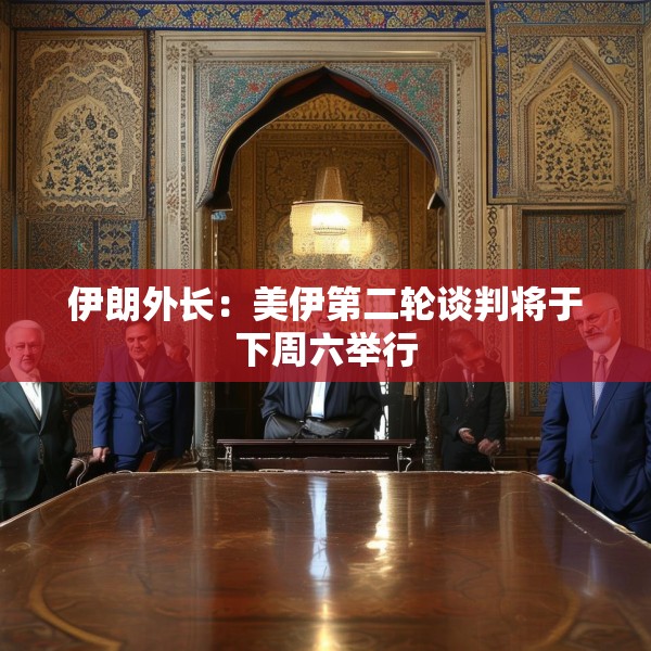伊朗外长：美伊第二轮谈判将于下周六举行