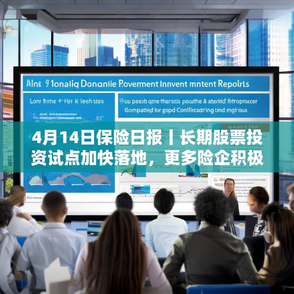 4月14日保险日报丨长期股票投资试点加快落地，更多险企积极推动资格申请！保险集团并表监管规则“大修”