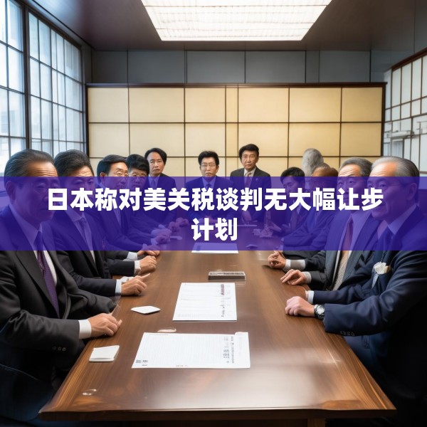 日本称对美关税谈判无大幅让步计划
