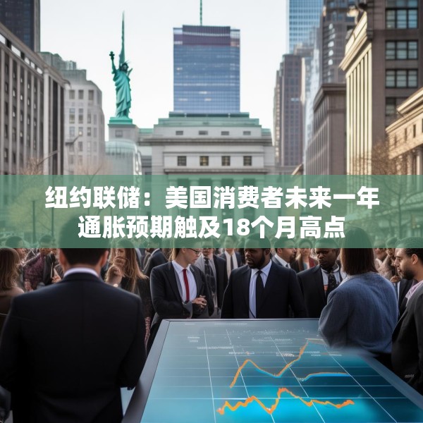 纽约联储：美国消费者未来一年通胀预期触及18个月高点