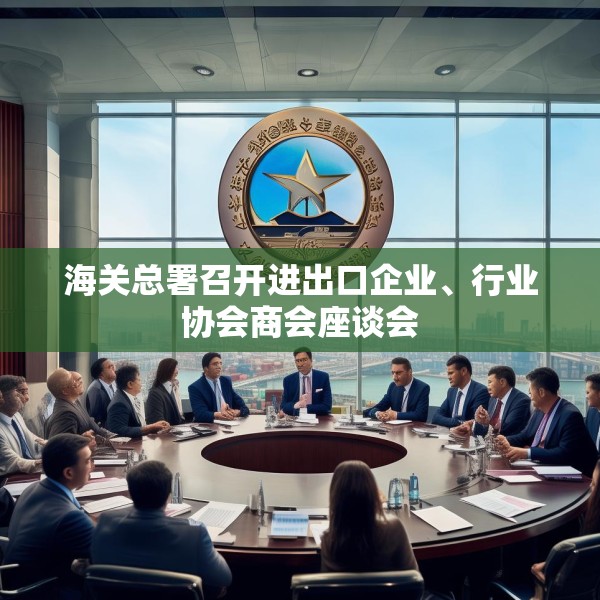 海关总署召开进出口企业、行业协会商会座谈会