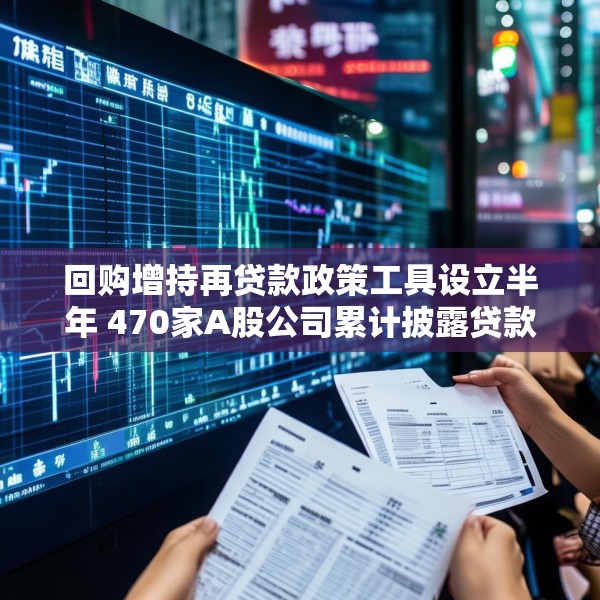 回购增持再贷款政策工具设立半年 470家A股公司累计披露贷款金额上限近千亿