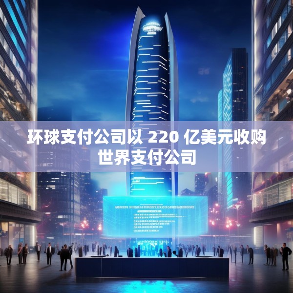 环球支付公司以 220 亿美元收购世界支付公司