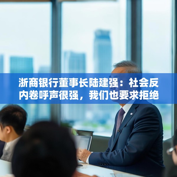 浙商银行董事长陆建强：社会反内卷呼声很强，我们也要求拒绝无效加班