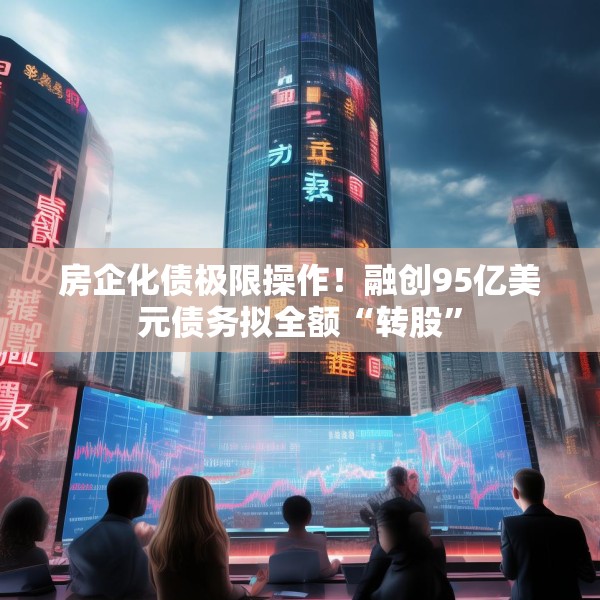 房企化债极限操作！融创95亿美元债务拟全额“转股”