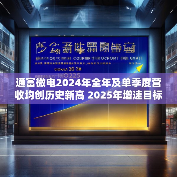 通富微电2024年全年及单季度营收均创历史新高 2025年增速目标高于行业预期