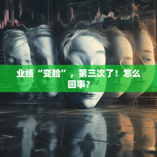 业绩“变脸”，第三次了！怎么回事？