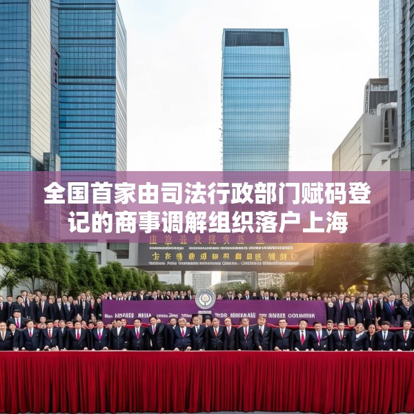 全国首家由司法行政部门赋码登记的商事调解组织落户上海