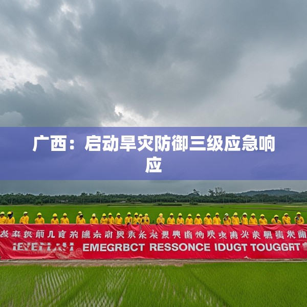 广西：启动旱灾防御三级应急响应