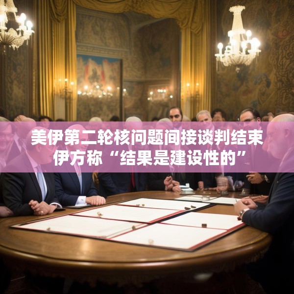 美伊第二轮核问题间接谈判结束 伊方称“结果是建设性的”