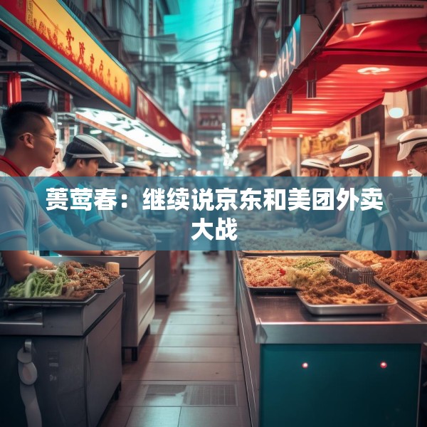 蒉莺春：继续说京东和美团外卖大战